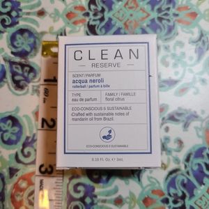 NIB CLEAN RESERVE Acqua Neroli Perfume